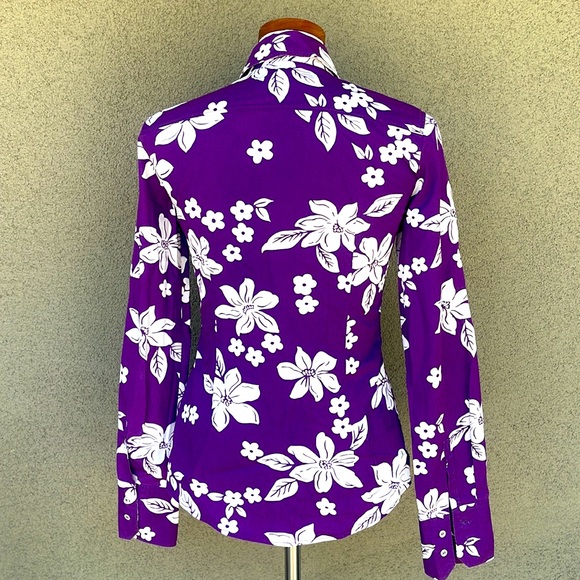 Miu Miu 2003 Y2K Hawaiian button down top - Picture 4 of 10